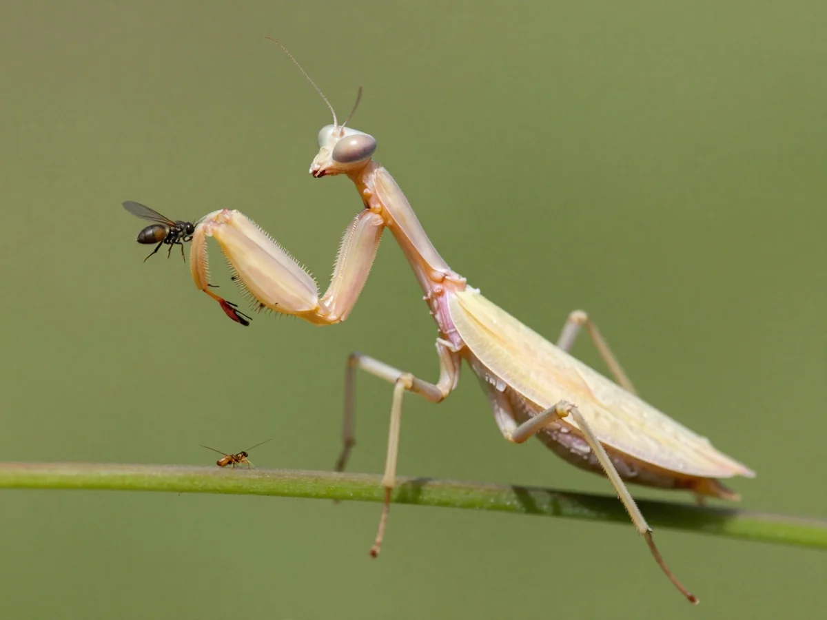 Orchid Mantis Diet - Orchid Mantis