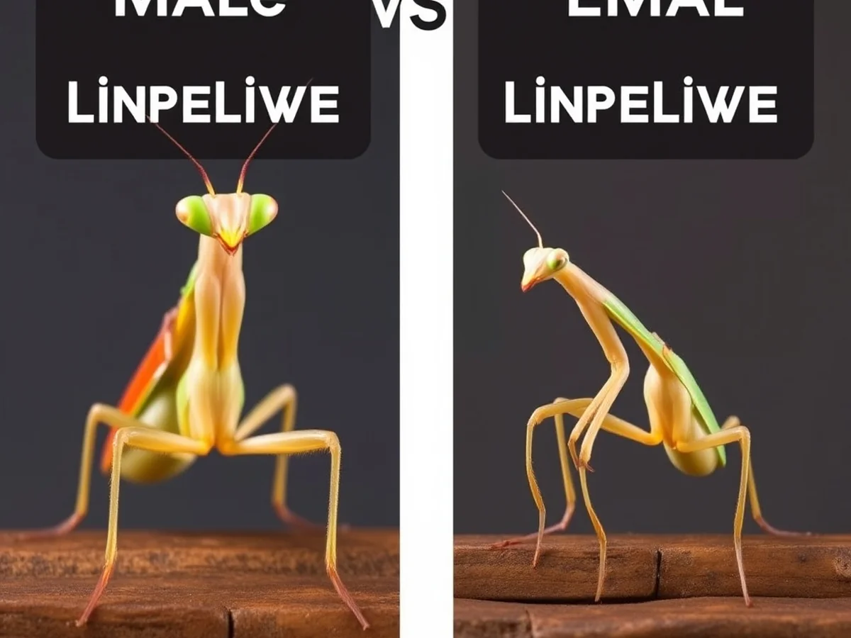 Male vs Female Lifespan - orchid mantis lifespan