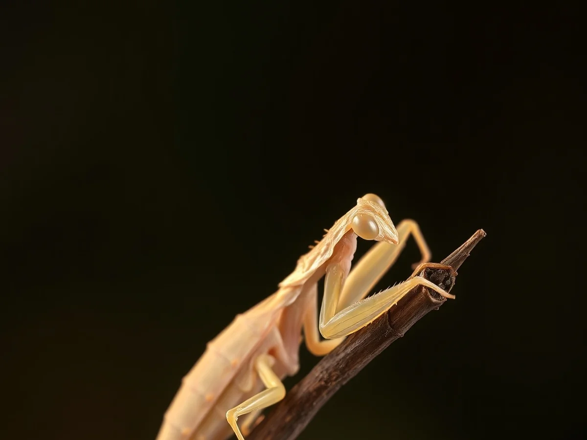 Post-Molt Care - orchid mantis molting instar stages