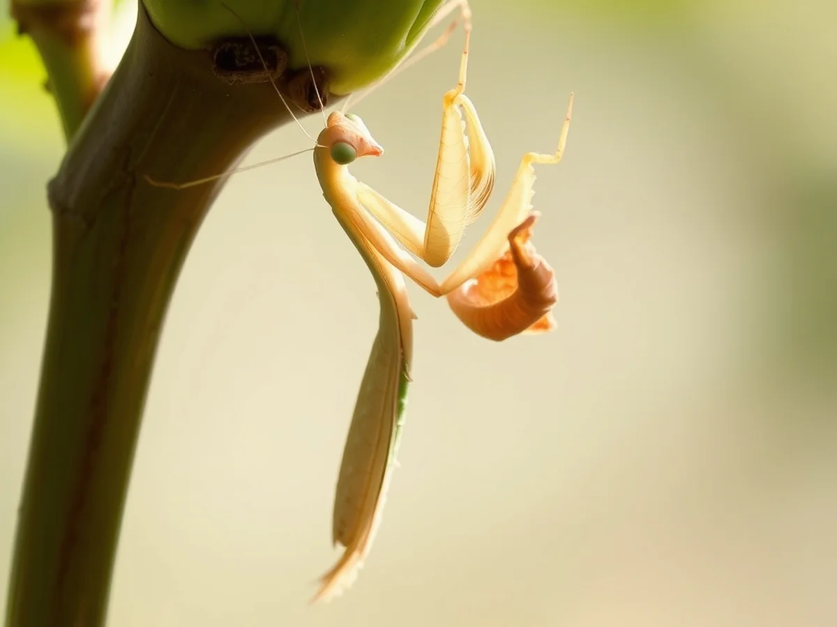 Avoiding Mismolts During Molting - orchid mantis common problems mismolt dehydration
