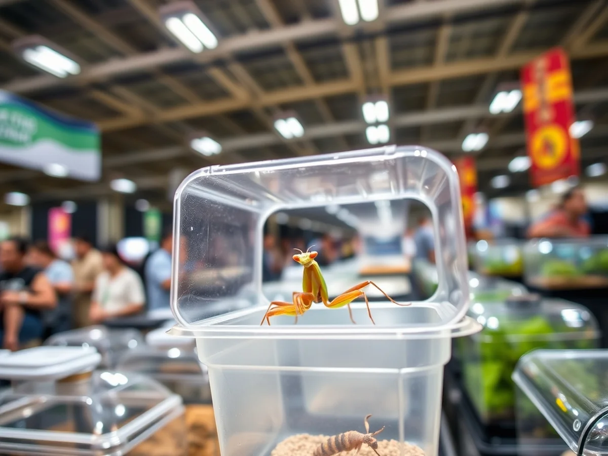 Exotic Pet Expos - where to buy orchid mantis