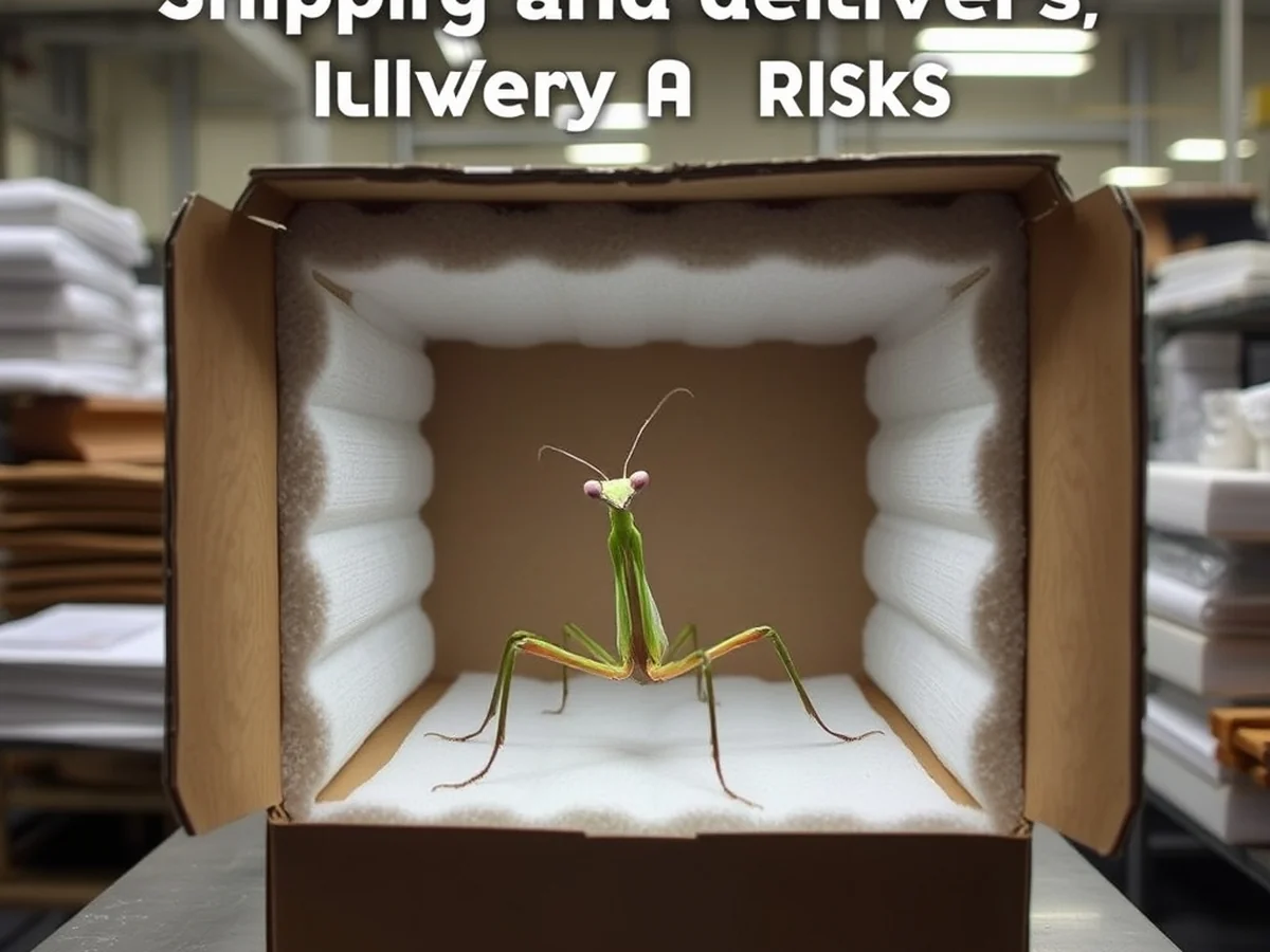 Shipping and Delivery Risks - where to buy orchid mantis